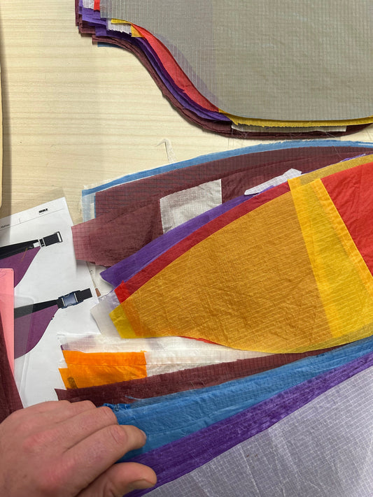 Focus sur les Produits NKIUP : Comment sont fabriqués nos sacs à partir de voiles de parapente ?