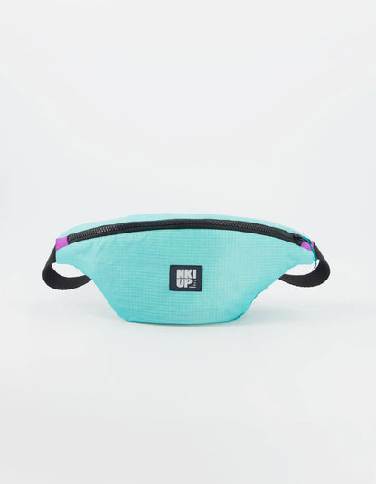 Sac banane Aéro molletonnée bleu et violet