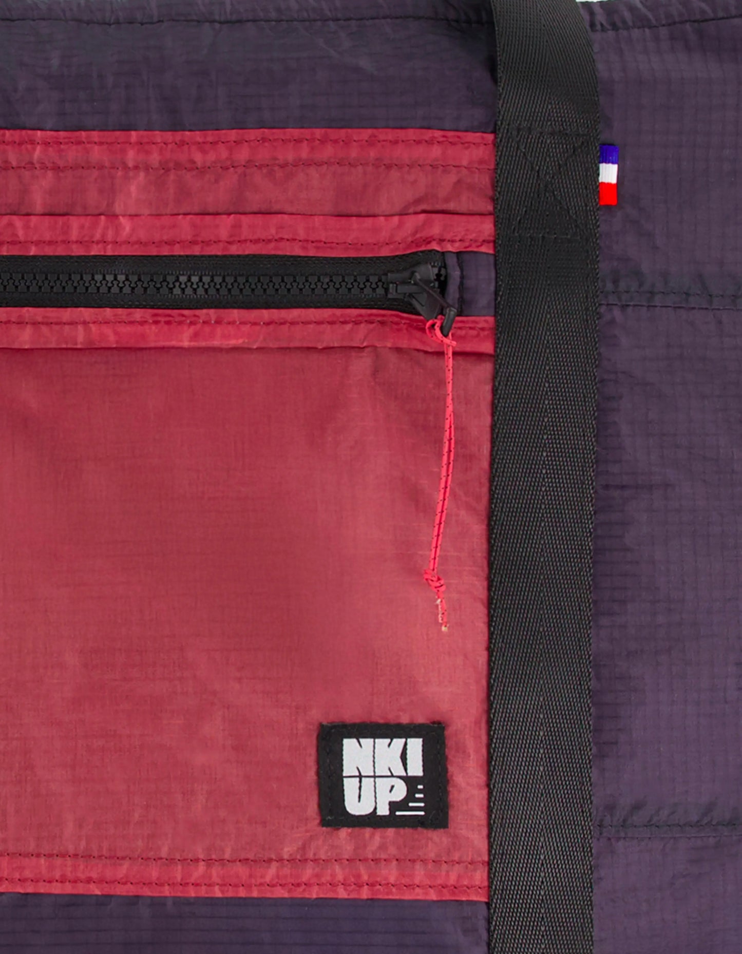 Cabas Boréas en voile de parapente upcyclée — Fabriqué en France