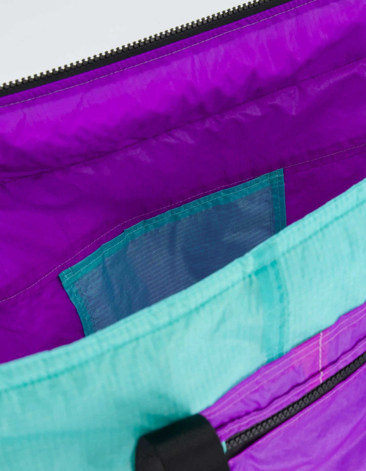 Cabas Boréas en voile de parapente upcyclée - Fabriqué en France