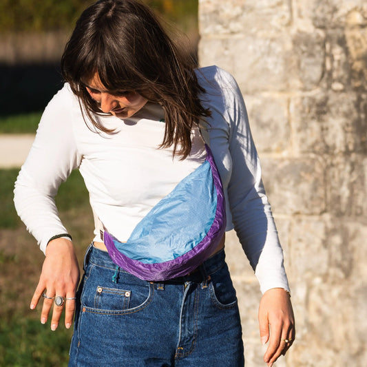Sac banane Aura demi-lune en parapente